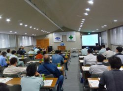 交通安全講習の様子